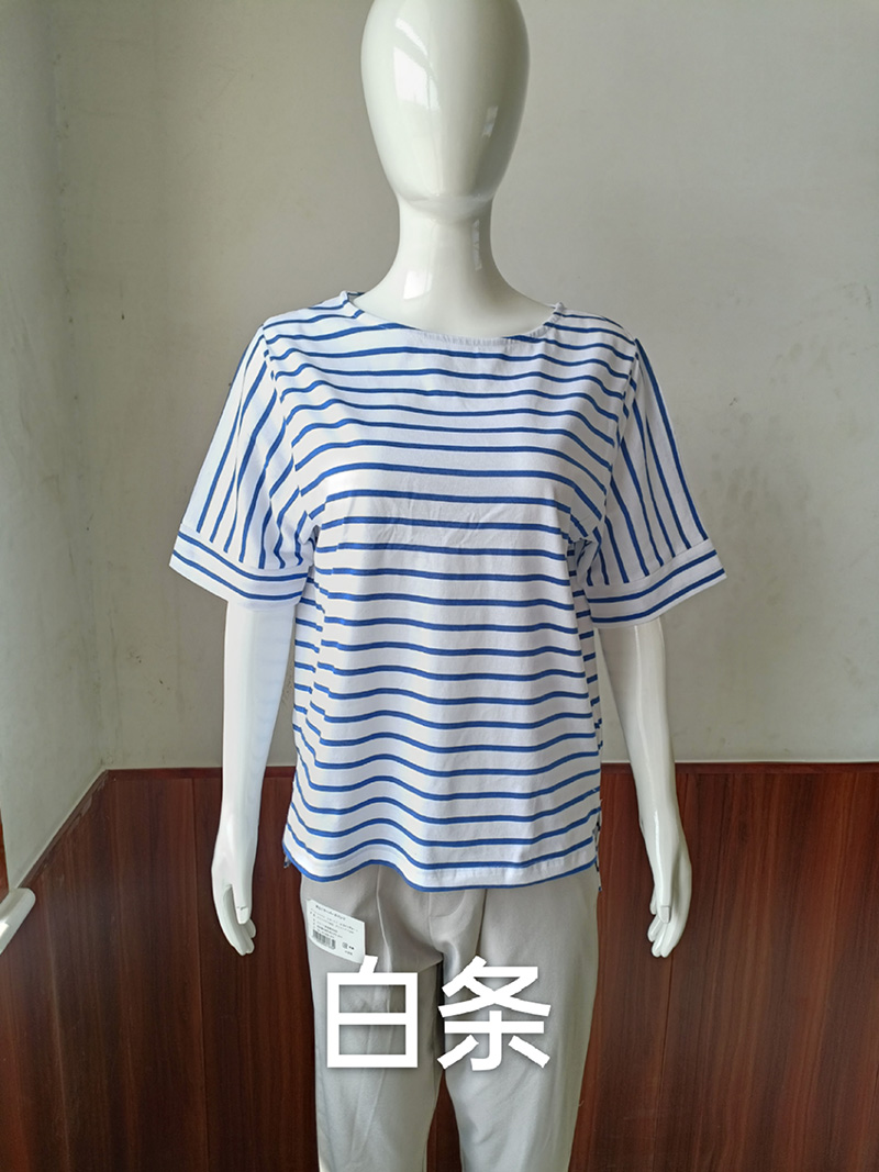 白条短袖