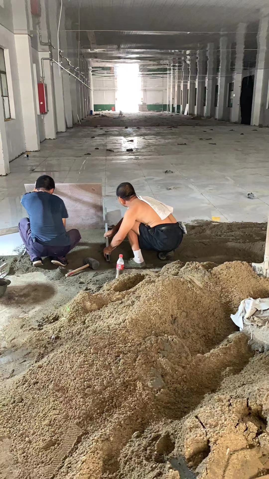 车间地面改造